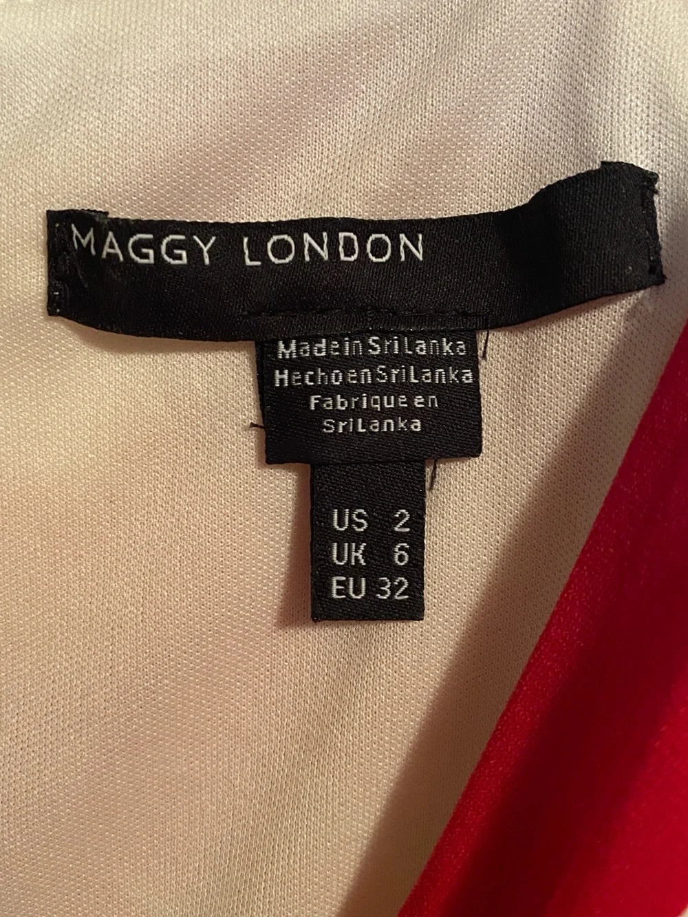 Beautiful Maggy London Multi Color Floral Midi Dress, Size 2 - Picture 4 of 10